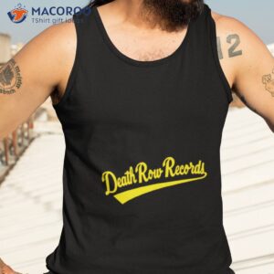death row records baseball shirt tank top 3
