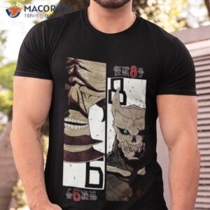 defense force officer kaiju no 8 artwork shirt tshirt