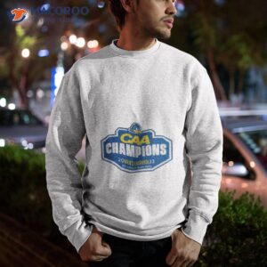 delaware blue hens 2023 caa mens lacrosse champs t shirt sweatshirt