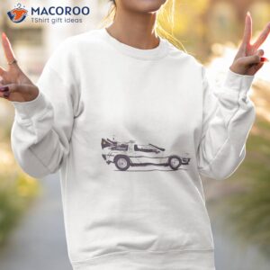 delorean unisex t shirt sweatshirt 2