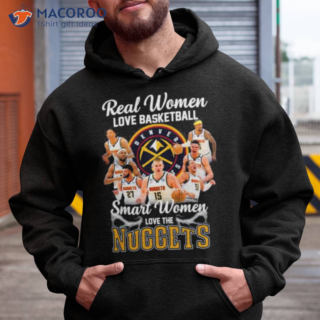 denver nuggets women's hoodie