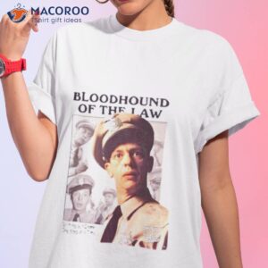 deputy barney fife dark cool andy griffith shirt tshirt 1