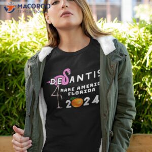 desantis 2024 shirt make america florida pink flamingo tshirt 4