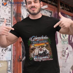 Design Glendale Harley Davidson Hollywood California Home Of The Love Ride Shirt