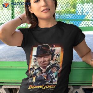 design indiana jones and the dial of destiny film 2023 poster 2023 t shirt tshirt 1