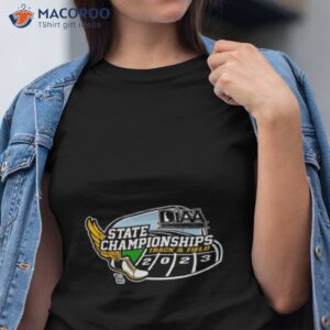 diaa education through athletics state championships track and field 2023 shirt tshirt