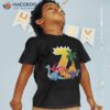 Dinosaur Dino Love 7-year Old Birthday Natal Day Shirt