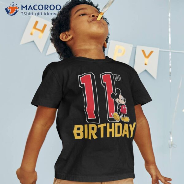 Disney Mickey Mouse 11th Birthday Shirt