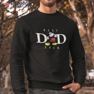 disney mickey mouse best dad ever thumbs up father amp acirc amp 128 amp 153 s day shirt sweatshirt