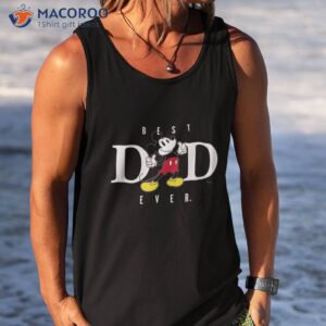 disney mickey mouse best dad ever thumbs up father amp acirc amp 128 amp 153 s day shirt tank top 2