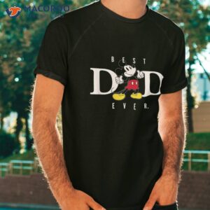 disney mickey mouse best dad ever thumbs up father amp acirc amp 128 amp 153 s day shirt tshirt 2