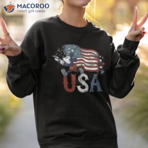 disney mickey mouse with flute america usa flag shirt sweatshirt 2