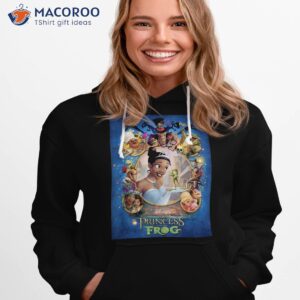 disney princess and the frog poster shirt hoodie 1