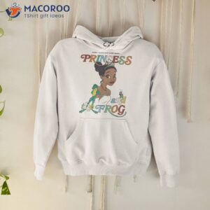 disney princess and the frog tiana naveen portrait shirt hoodie