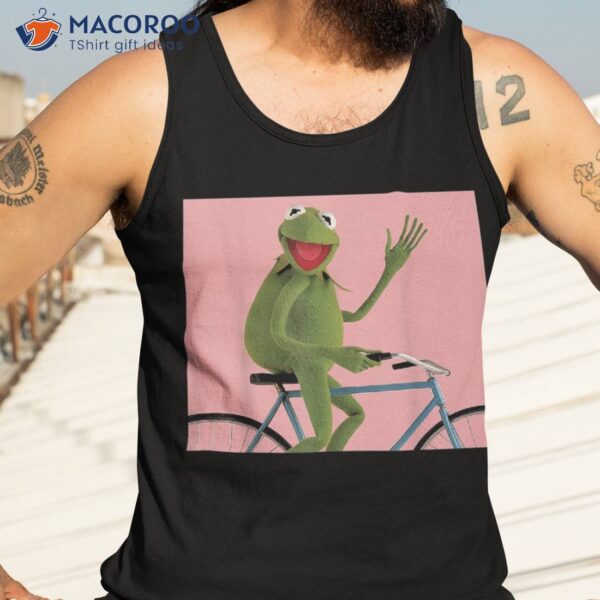 Disney The Muppets Kermit Frog Bike Ride Shirt