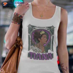 disney the princess amp frog tiana profile sketch shirt tank top 4