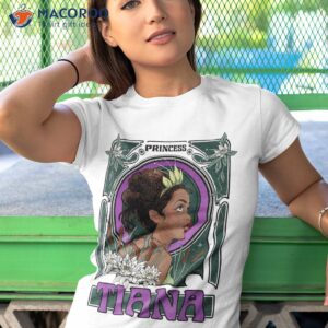 disney the princess amp frog tiana profile sketch shirt tshirt 1