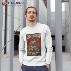 disturbed toronto may 1 2023 scotiabank arena poster shirt sweatshirt 1