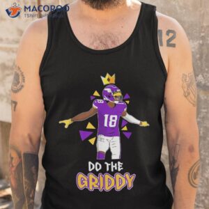 do the griddy dance football funny shirt tank top