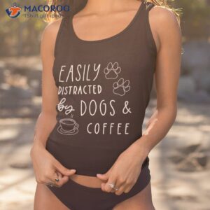 dog lover funny coffee and coffee owner shirt tank top 1