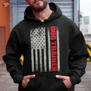 dog trainer usa flag training fun k 9 show shirt hoodie