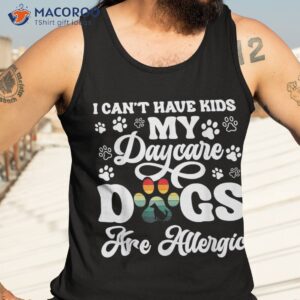 doggy day care doggie daycare service dog worker shirt tank top 3