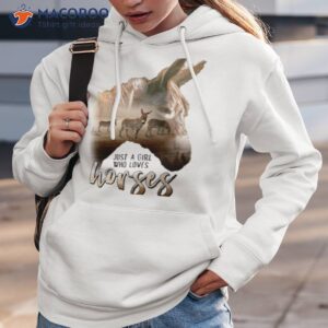 donkey just a girl that loves horses shirt hoodie 3