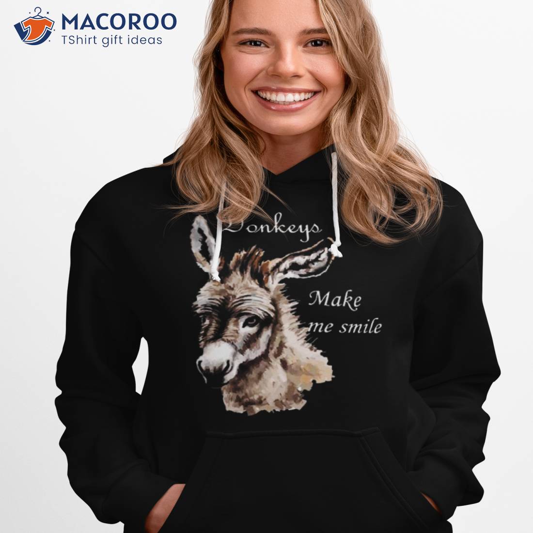Donkeys Make Me Smile Cute Miniature Donkey Mini Donkey Shirt Donkeys Make Me Smile Cute Miniature Donkey Mini Donkey Shirt