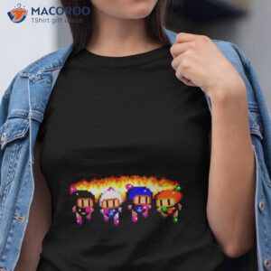 dont look at the explosion bomberman shirt tshirt