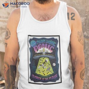 doom cosmic panic space is the place charleston sc tour 2023 poster shirt tank top