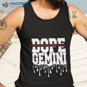 dope queen king graphic decor gemini astrology zodiac shirt tank top 3