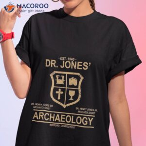 dr jones archaeology unisex t shirt tshirt 1