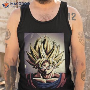 dragon ball anime and manga shirt tank top 5