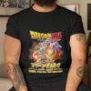 Dragon Ball Super 39 Years 1984 2023 Legend Thank You For The Memories Shirt