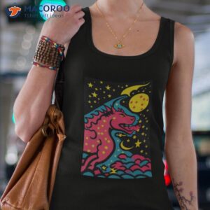 dragon in space art shirt tank top 4