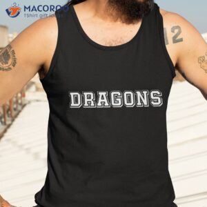 dragons vintage retro college athletic sports shirt tank top 3