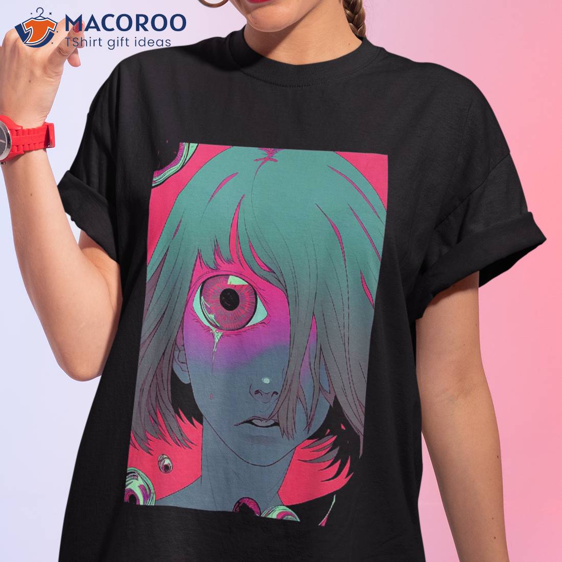 Women's Weirdcore Aesthetic Graphic Print T-Shirt