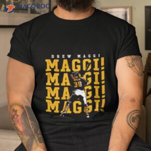 drew maggi 39 baseball player shirt tshirt