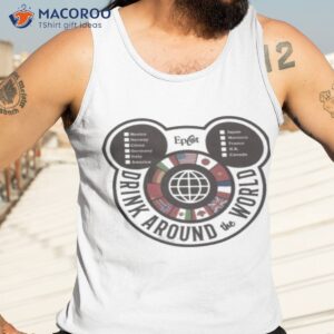 drink around the world epcot checklist shirt tank top 3