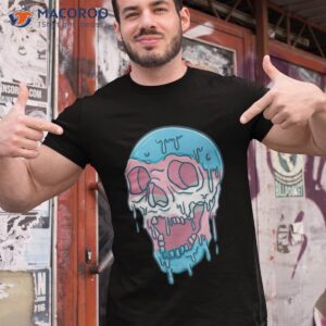 dripping trans pride skull transgender shirt tshirt 1