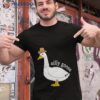 Duck Silly Goose Cowboy Hat Funny Easter Shirt