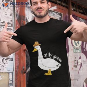 duck silly goose cowboy hat funny easter shirt tshirt 1