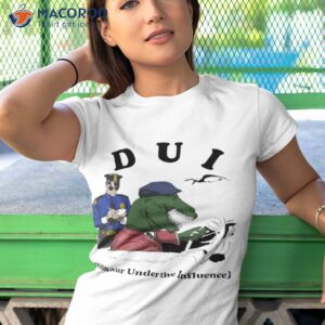 dui dinosaur under the influence shirt tshirt 1