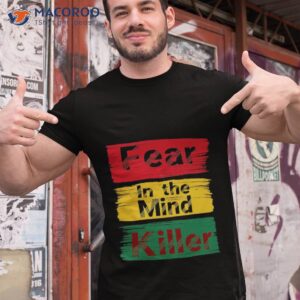 dune fear in the mind killer special shirt for movies lovers tshirt 1