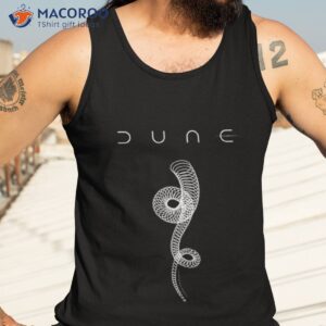 dune movie logo sandworm shirt tank top 3
