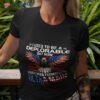 Eagle I Used To Be A Deplorable But Now I Have Been Promoted To Ultra Maga Shirt