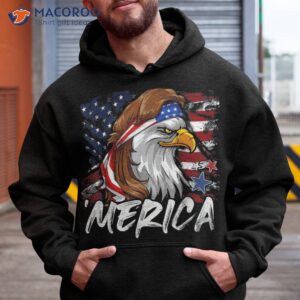 Eagle Mullet 4th Of July Usa American Flag Merica Shirt