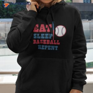 eat sleep baseball repent logo shirt hoodie 2