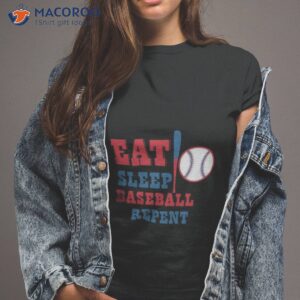 eat sleep baseball repent logo shirt tshirt 2