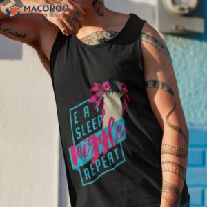 eat sleep wiggle repeat monster hunter design shirt tank top 1